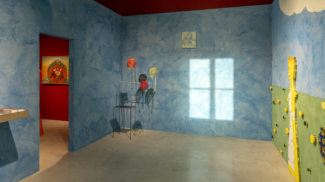 Paul Kondas and Thea Gvetadze, Unfolding nuptials, exhibition view. Courtesy of Temnikova & Kasela Gallery