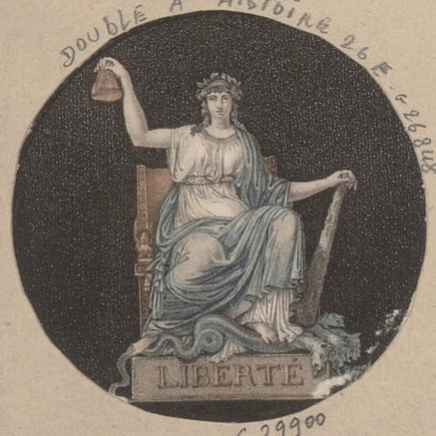 Anonymous, Untitled, between 1793 and 1794, Musée Carnavalet, Paris, Print Etching, 31.1 x 22.6 cm