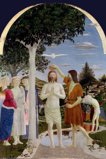 Piero della Francesca - Battesimo di Cristo