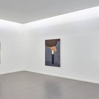 Lyn Liu, H-dropping, exhibition view. Courtesy of Kasmin Gallery