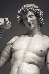 En la mitología griega, Dioniso es uno de los dioses olímpicos, dios de la fertilidad y el vino, hijo de Zeus