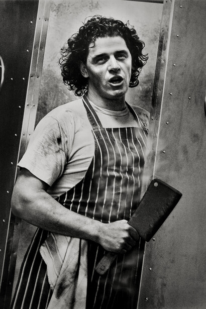 Marco with Meat Cleaver © The Estate of Bob Carlos Clarke 
