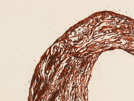 Tony Bevan, (b. 1951), Trunk (PC1513), 2015
Acrylic and charcoal on canvas, 150 x 132 cm; (59 1/8 x 52 in.). Courtesy of Ben Brown Fine Arts