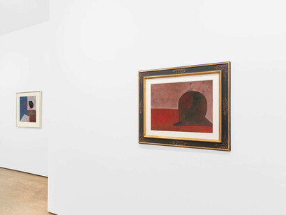 Serge Poliakoff, Les étés de Poliakoff, exhibition view. Courtesy of Almine Rech