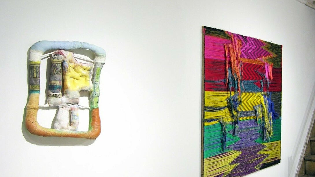 Thread by Thread, Exhibition view. Courtesy of LMAKgallery