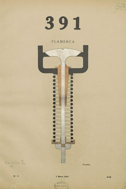 Francis Picabia, Flamenca, 391, n. 3, March 1, 1917
