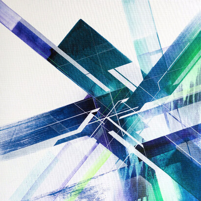 Nawer: Accidental Diversion. Courtesy of Mirus Gallery 