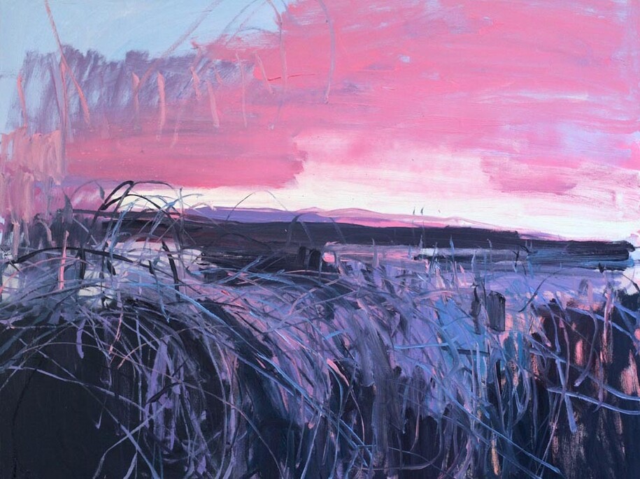Lisa Ballard, Pink Sky Brambles   