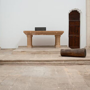 Ian Hamilton Finlay, Fragments, exhibition view. Courtesy of Kewenig Gallery