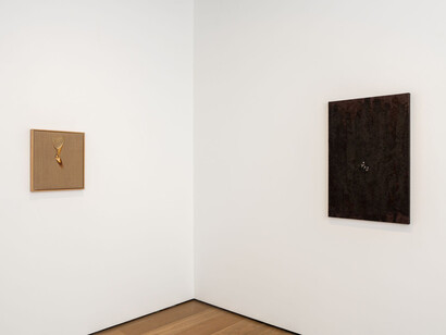 Kim Tschang-Yeul. Water Drops, installation view. Courtesy of Almine Rech