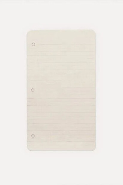 Bronlyn Jones, Louise Bourgeois: lined notebook page (detail), 2013. Courtesy of Krakow Witkin Gallery