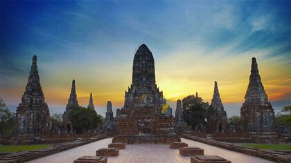 Wat Mahatat, nel sito di Ayutthaya