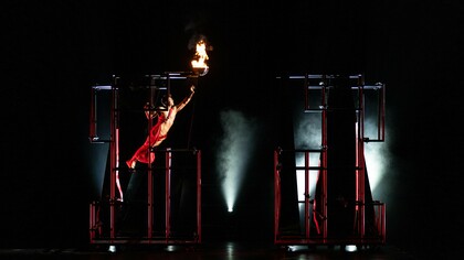 L’étoile Roberto Bolle protagonista nella magica cornice del Parco archeologico per uno spettacolo singolare: Prometeo, foto di Mariangela Di Natale