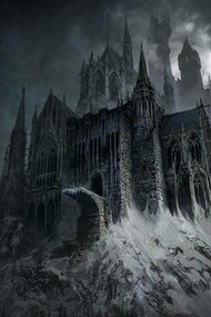The titular Castle of Wolfenbach as depicted in the gothic novel by Eliza Parsons