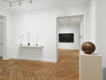 Takis, The void, exhibition view. Courtesy of White Cube