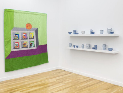 Various artists, Folk methods with spatial problems, exhibition view. Courtesy of Western Exhibitions Gallery