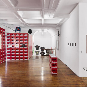 Various artists, Means of reproduction, exhibition view. Courtesy of Emalin