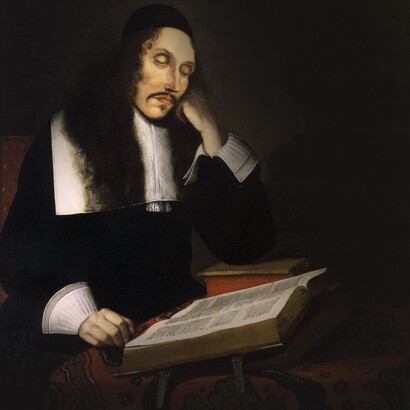 Franz Wulfhagen; Baruch Spinoza, 1664 (detalle)