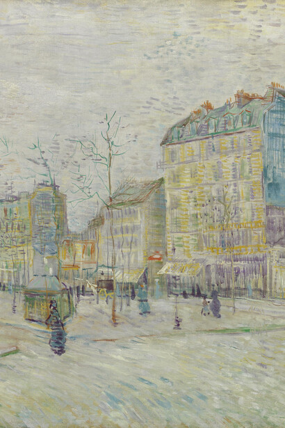 Vincent Van Gogh, Boulevard de Clichy, 1887. Oil on Canvas