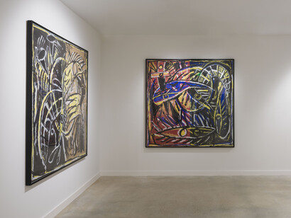 Belkis Ayón and Carlos Alfonzo: Odyssey installation view, January 22, 2026. Photo by Oriol Tarridas