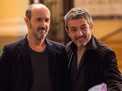 Javier Cámara y Ricardo Darín en "Truman"