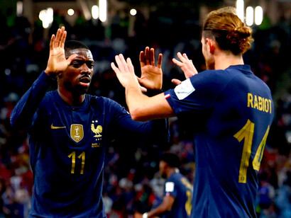 Qatar, Coupe du Monde 2022. Les Bleus ont réalisé un parcours tel qu’on ne l’attendait pas, plusieurs journalistes et supporters tablant avant le début de la compétition davantage sur une sortie précoce qu’une potentielle finale © DPA - Tom Weller