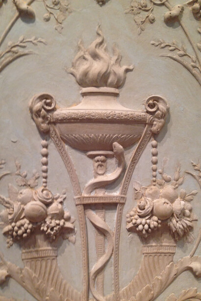 Feau & Cie Boiserie at Galerie Francois Leage Stand at the Biennale des Antiquaires 