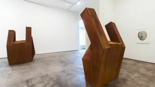 Nathan Mabry, Installation view of Shapeshifter, Photo by Jason Mandella