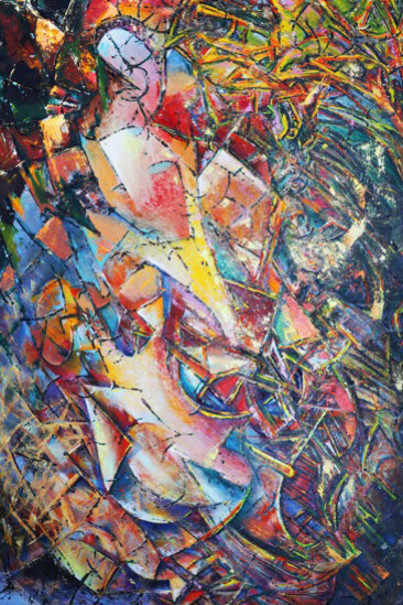 Tony Narducci [1915–1999]
Untitled, #340 — from the Early Abstract Expressionist Series, 1955, 107 x 74 in., oil on canvas, signed verso
