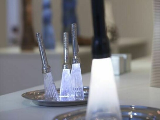 Installation view of Mixed Display 2014 at Marsden Woo Gallery, with focus on Richard Slee, Beam and Stadium, 2013, photo © Philip Sayer, courtesy of Marsden Woo Gallery, London