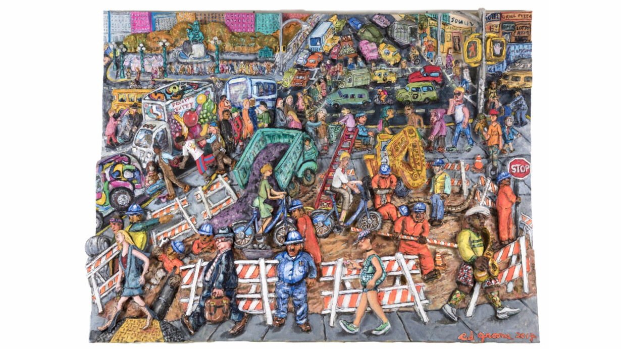 Red Grooms. Courtesy of Marlborough Gallery