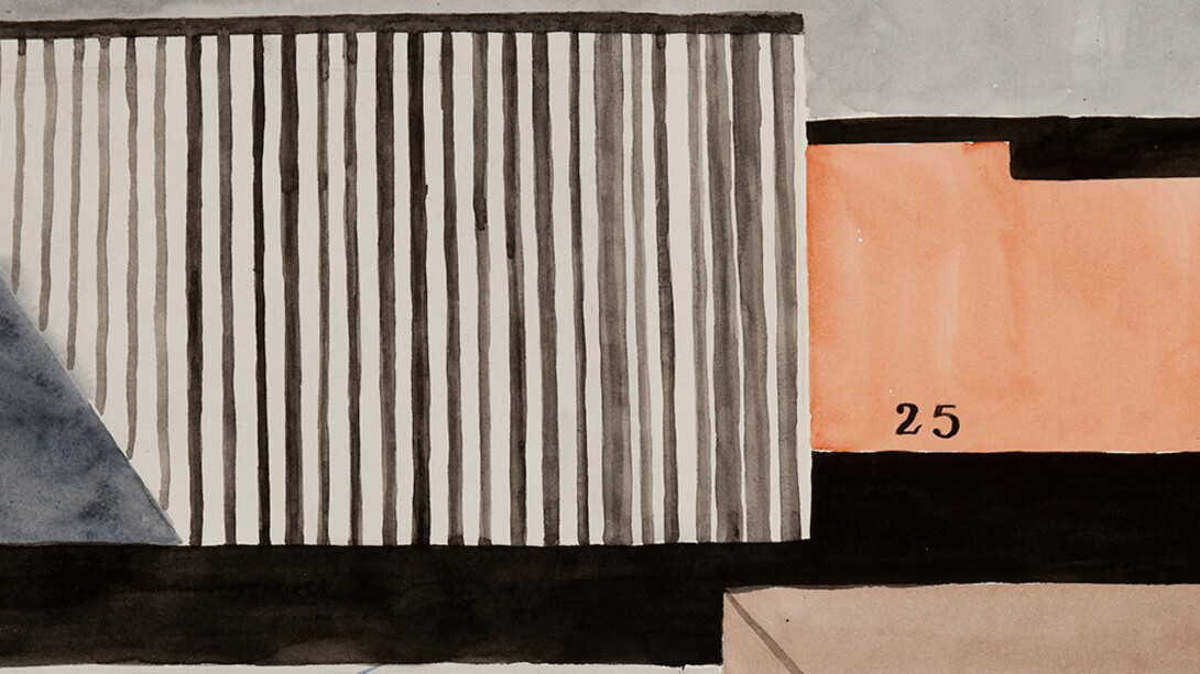 Box Car, 1941, Ralston Crawford (American, born Canada, 1906-1978)