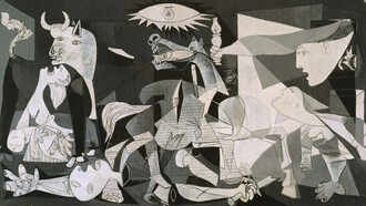Pablo Picasso; «Guernica», 1937, Museo Nacional Centro de Arte Reina Sofía, España (detalle)