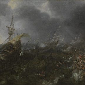 Andries van Eertvelt, The nattle of Lepanto, 1623. Courtesy of Museum of Fine Arts Ghent