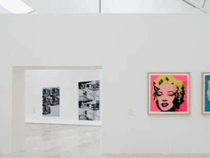 Andy Warhol. Dark Star, exhibition view. Courtesy of Museo Jumex