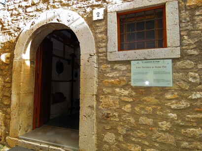 Casa materna di San Pio, Pietrelcina, Benevento, Italia. Foto di Gianfranco Vitolo