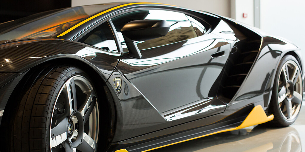 Lamborghini. Courtesy of Erarta Museum