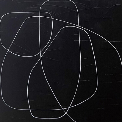 Maura Segal, Black pearls. Courtesy of Anne Loucks Gallery