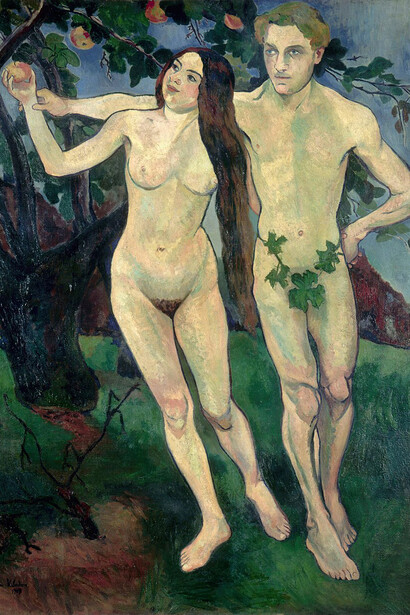 Suzanne Valadon, Adam et Eve, 1909. Courtoisie du Centre Pompidou