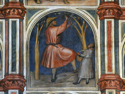 Padova, Palazzo della Ragione, affresco