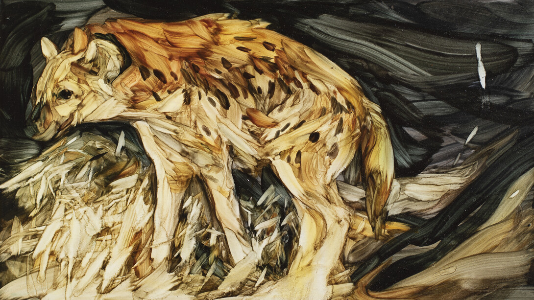 Heidi Fourie, Falling behind (detail). Courtesy of David Krut Projects