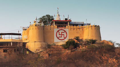 A Hindu temple in Rajasthan, India
