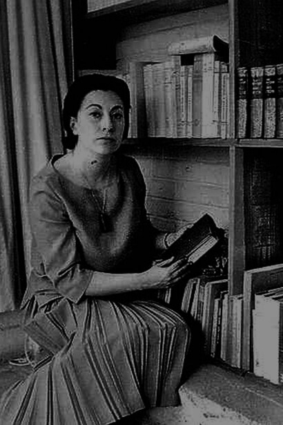 La poétesse mexicaine Enriqueta Ochoa (1928-2008)