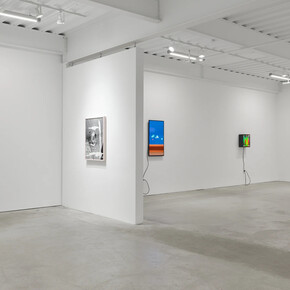 Owen Kydd and Kyle Tata, Surface / Signal, exhibition view. Courtesy of Casemore Gallery