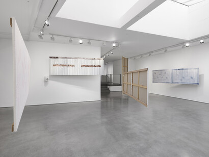 Lubaina Himid and Magda Stawarska, Zanzibar, exhibition view. Courtesy of Lisson Gallery