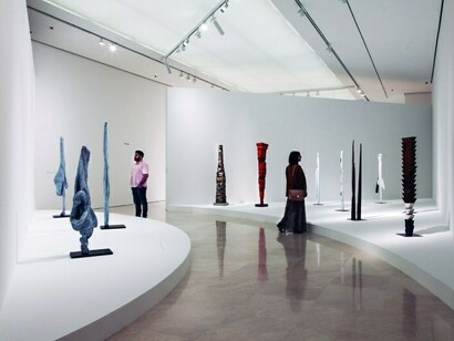 Vista de la exposición de Louise Bourgeois