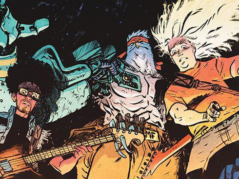 "Murder Falcon", graphic novel. Le oltre 200 pagine che seguono hanno il merito di mostrare non solo un percorso di crescita e di rivincita, ma anche un sincero e sentito amore per quel mondo 80s (ed in parte anche 90s)
