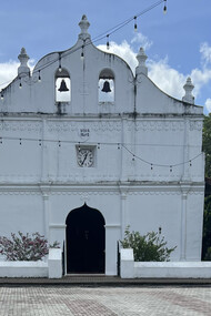 Iglesia colonial de San Blas, en la ciudad de Nicoya, Costa Rica, la cual data de 1644 y ha sido restaurada varias veces. Foto: Elmer García y Marta Fermina Valdez