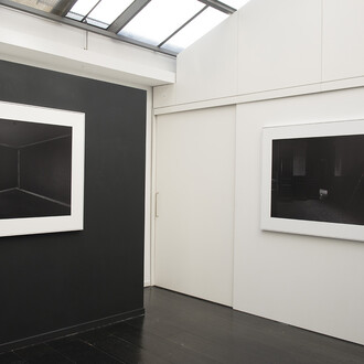 View of the exhibition "ainsi" by Jean-Claude Pondevie, melanie Rio gallery, Paris, 2015
