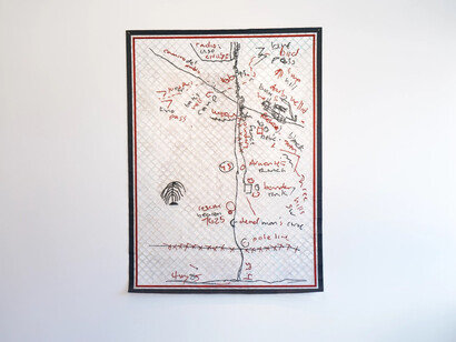 Fidencio Fifield-Perez, The passing of a shadow, exhibition view. Courtesy of Dreamsong Gallery